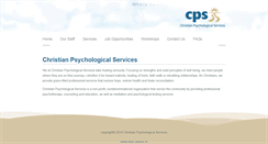 Desktop Screenshot of cpskansas.org